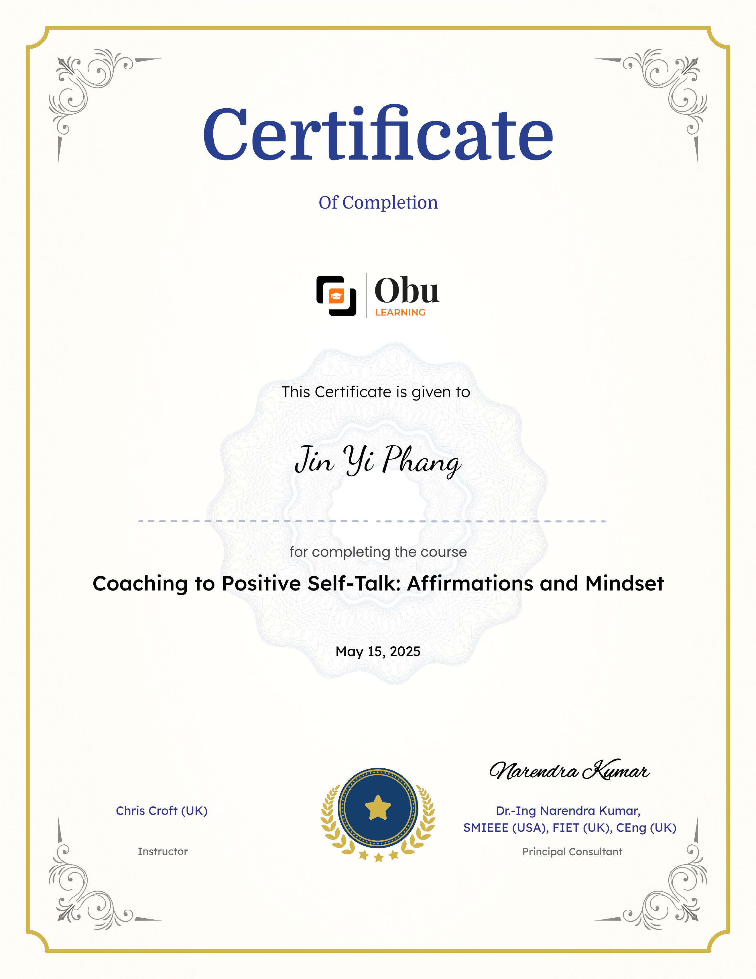 Coaching to Positive Self-Talk: Affirmations and Mindset